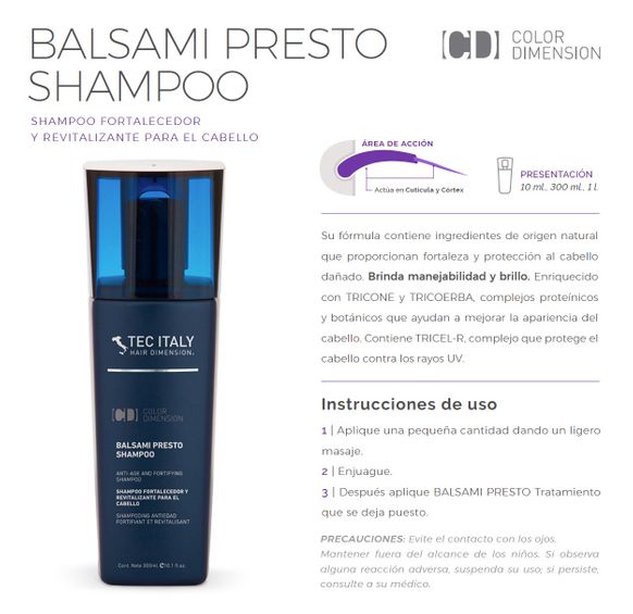 Balsami Presto Shampoo