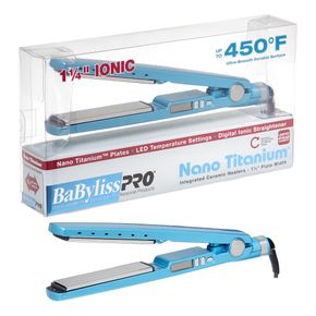 Babyliss Pro Nano Titanium Titanium-Plated Hair Straightening Flat Iro